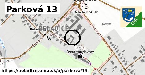 Parková 13, Beladice