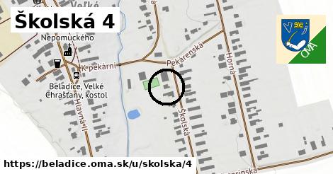 Školská 4, Beladice