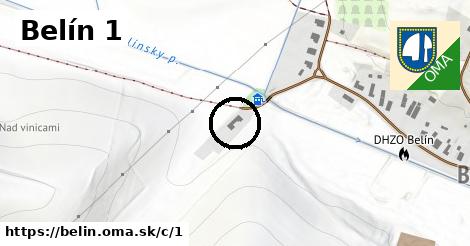 Belín <span class="supisne">1</span>