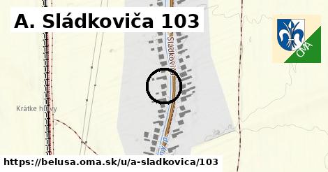 A. Sládkoviča 103, Beluša