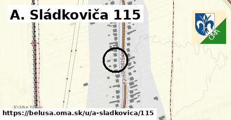 A. Sládkoviča 115, Beluša