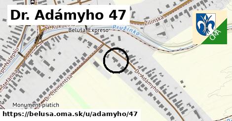 Dr. Adámyho 47, Beluša