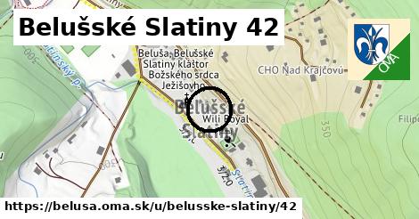 Belušské Slatiny 42, Beluša