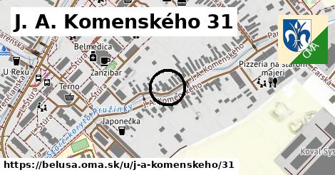 J. A. Komenského 31, Beluša