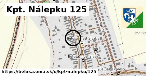 Kpt. Nálepku 125, Beluša