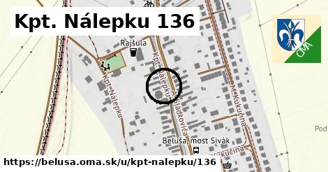 Kpt. Nálepku 136, Beluša