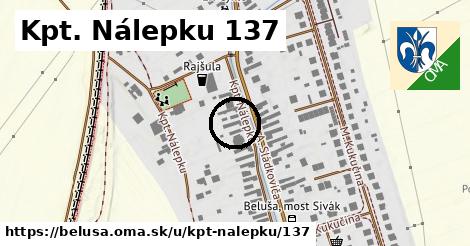 Kpt. Nálepku 137, Beluša