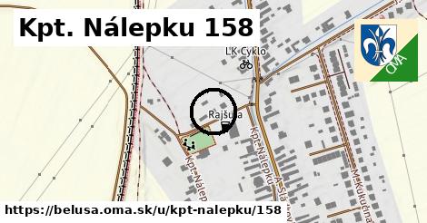 Kpt. Nálepku 158, Beluša