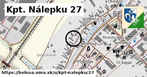 Kpt. Nálepku 27, Beluša