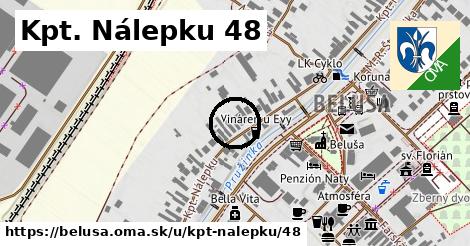 Kpt. Nálepku 48, Beluša