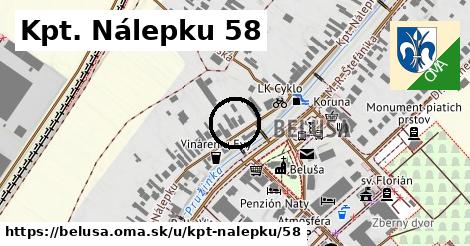 Kpt. Nálepku 58, Beluša