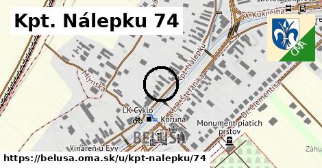 Kpt. Nálepku 74, Beluša