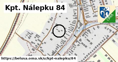 Kpt. Nálepku 84, Beluša