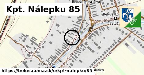 Kpt. Nálepku 85, Beluša