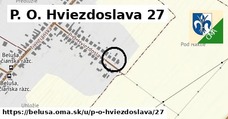 P. O. Hviezdoslava 27, Beluša