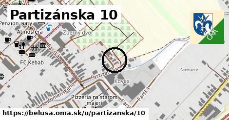 Partizánska 10, Beluša