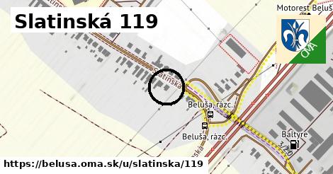 Slatinská 119, Beluša