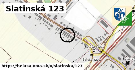 Slatinská 123, Beluša