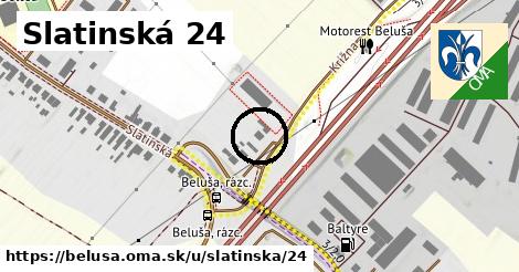 Slatinská 24, Beluša