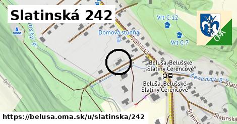 Slatinská 242, Beluša