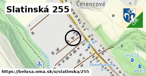 Slatinská 255, Beluša