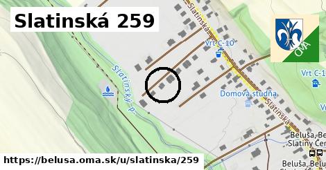 Slatinská 259, Beluša