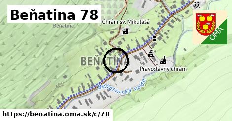 Beňatina <span class="supisne">78</span>