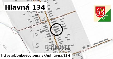 Hlavná 134, Benkovce