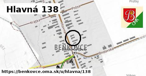 Hlavná 138, Benkovce