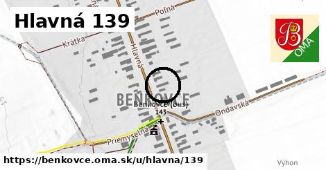 Hlavná 139, Benkovce