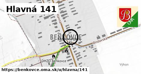 Hlavná 141, Benkovce