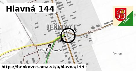 Hlavná 144, Benkovce
