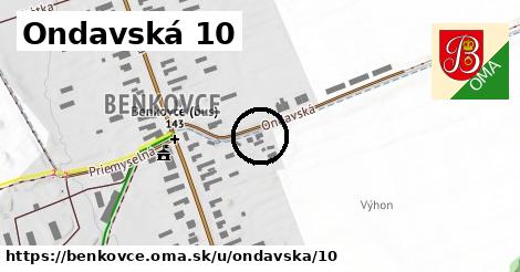 Ondavská 10, Benkovce