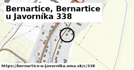 Bernartice, Bernartice u Javorníka <span class="supisne">338</span>