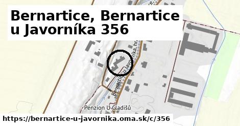 Bernartice, Bernartice u Javorníka <span class="supisne">356</span>