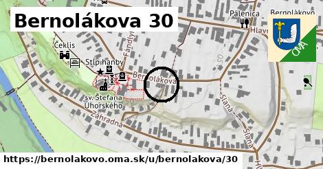 Bernolákova 30, Bernolákovo