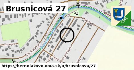 Brusnicová 27, Bernolákovo