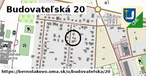 Budovateľská 20, Bernolákovo