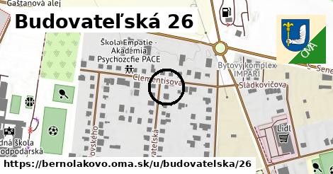 Budovateľská 26, Bernolákovo