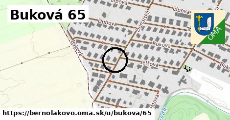 Buková 65, Bernolákovo