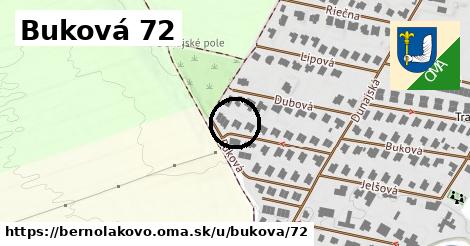 Buková 72, Bernolákovo