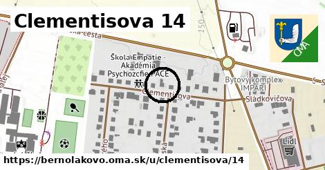 Clementisova 14, Bernolákovo