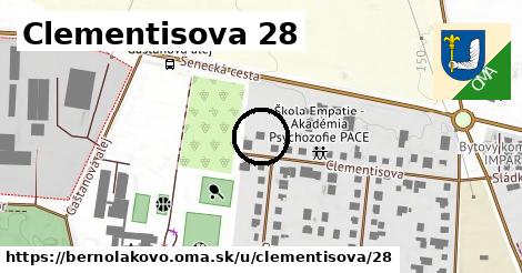 Clementisova 28, Bernolákovo