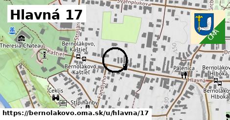 Hlavná 17, Bernolákovo