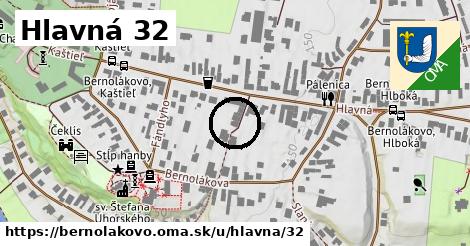 Hlavná 32, Bernolákovo