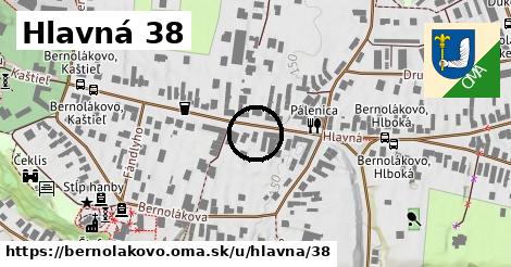 Hlavná 38, Bernolákovo