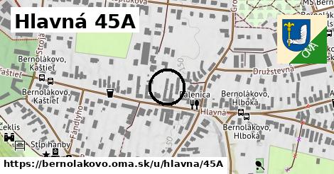 Hlavná 45A, Bernolákovo