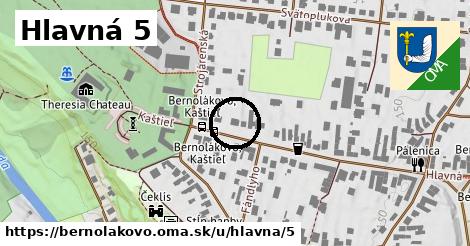 Hlavná 5, Bernolákovo