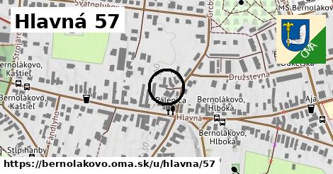 Hlavná 57, Bernolákovo