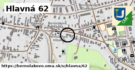 Hlavná 62, Bernolákovo